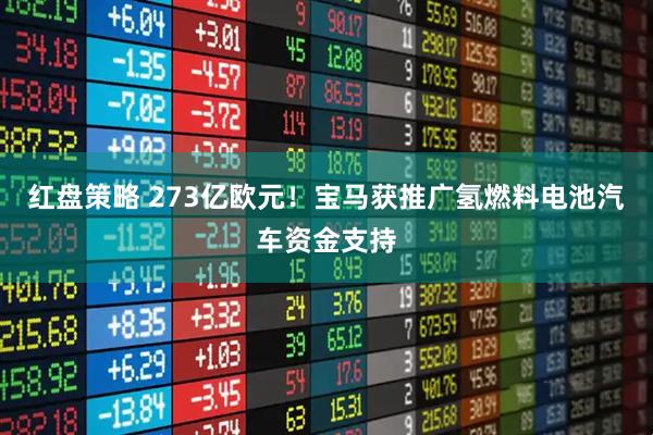 红盘策略 273亿欧元！宝马获推广氢燃料电池汽车资金支持