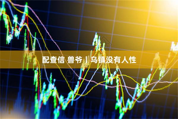 配查信 兽爷丨乌镇没有人性